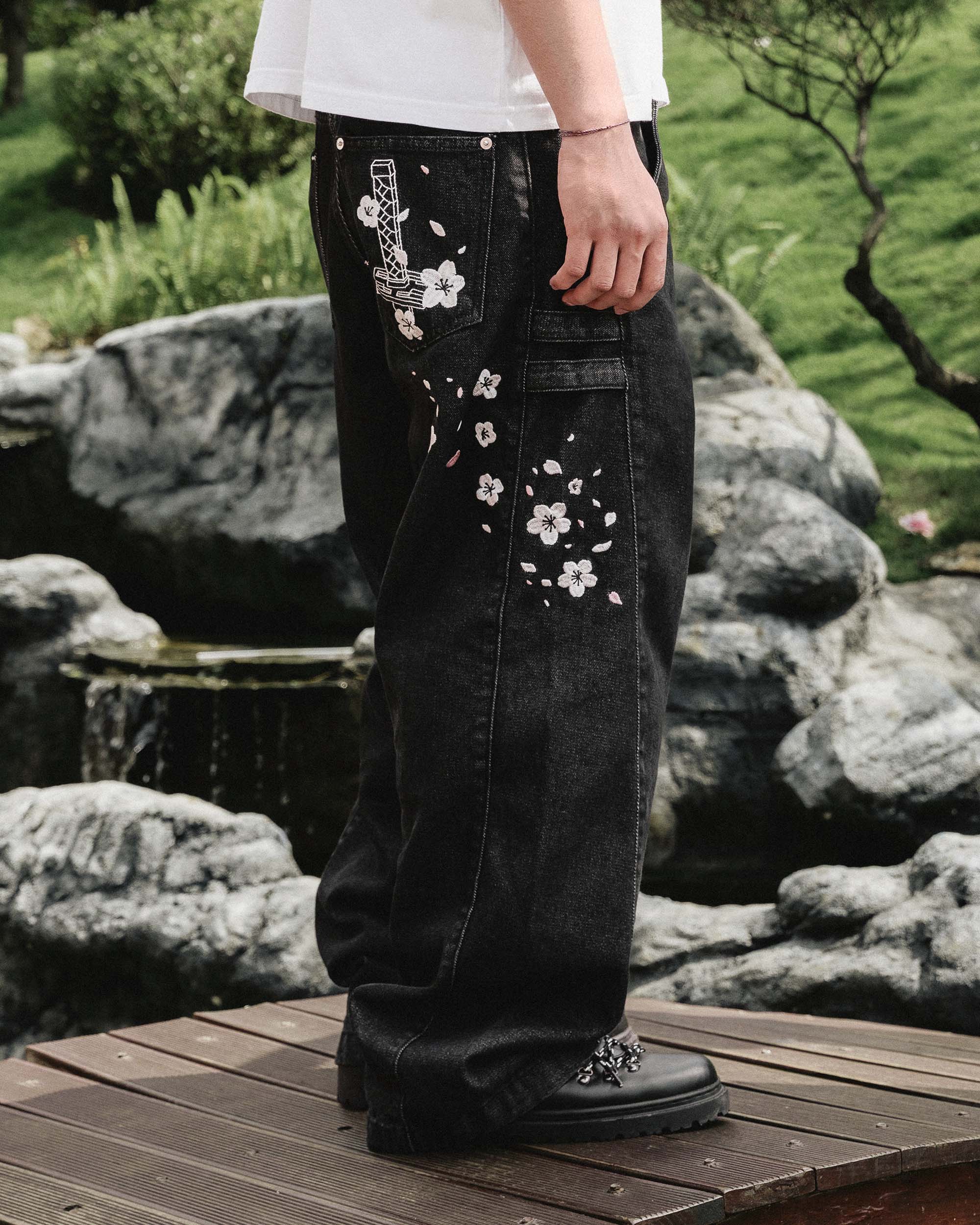 Senbonzakura Denim Jeans