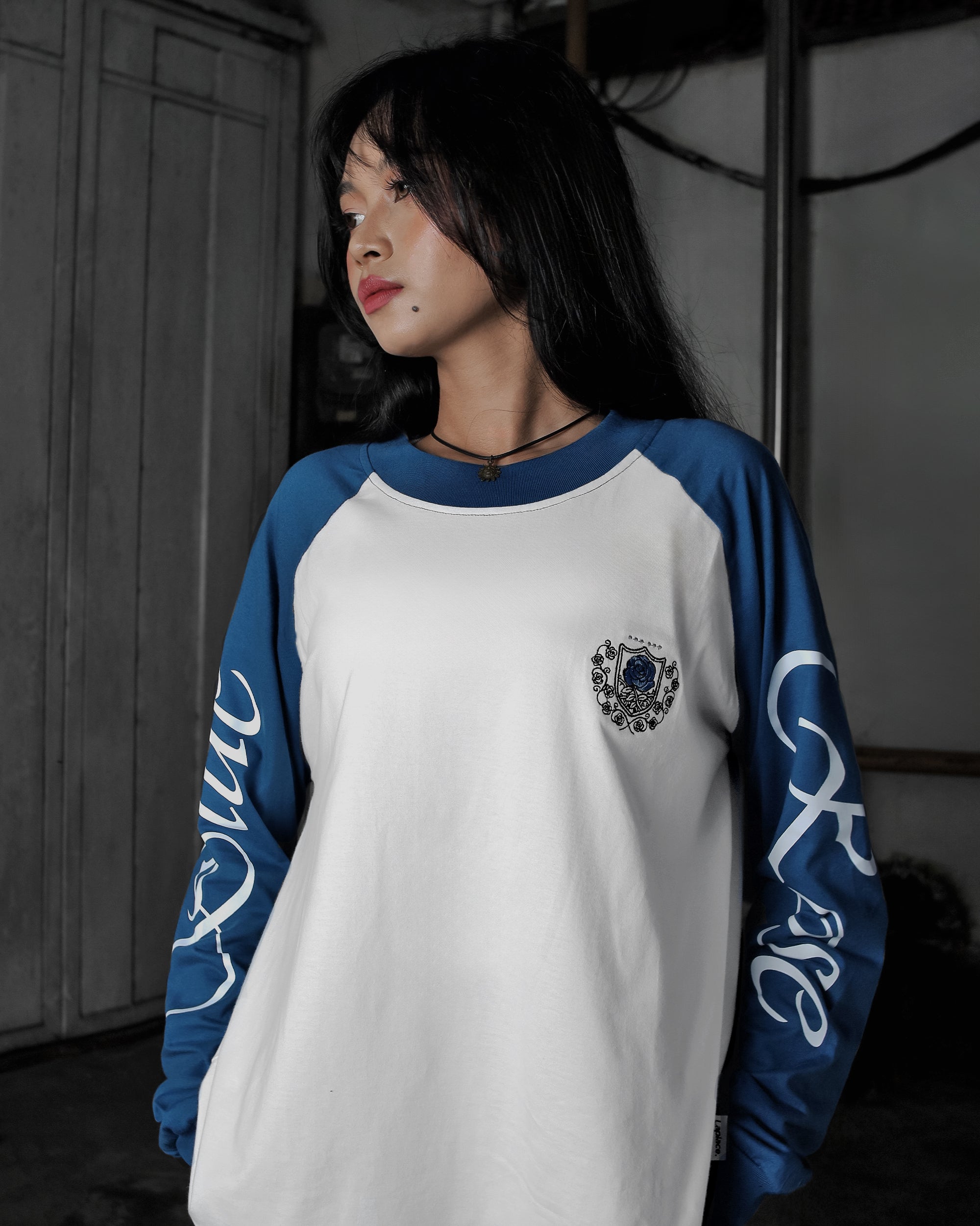 Blue Rose - Longsleeve T-Shirt