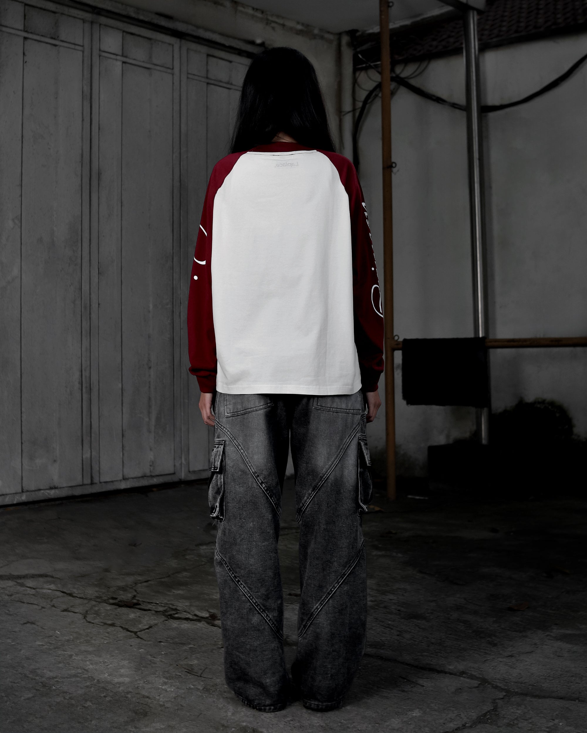 Crimson Lion - Longsleeve T-Shirt