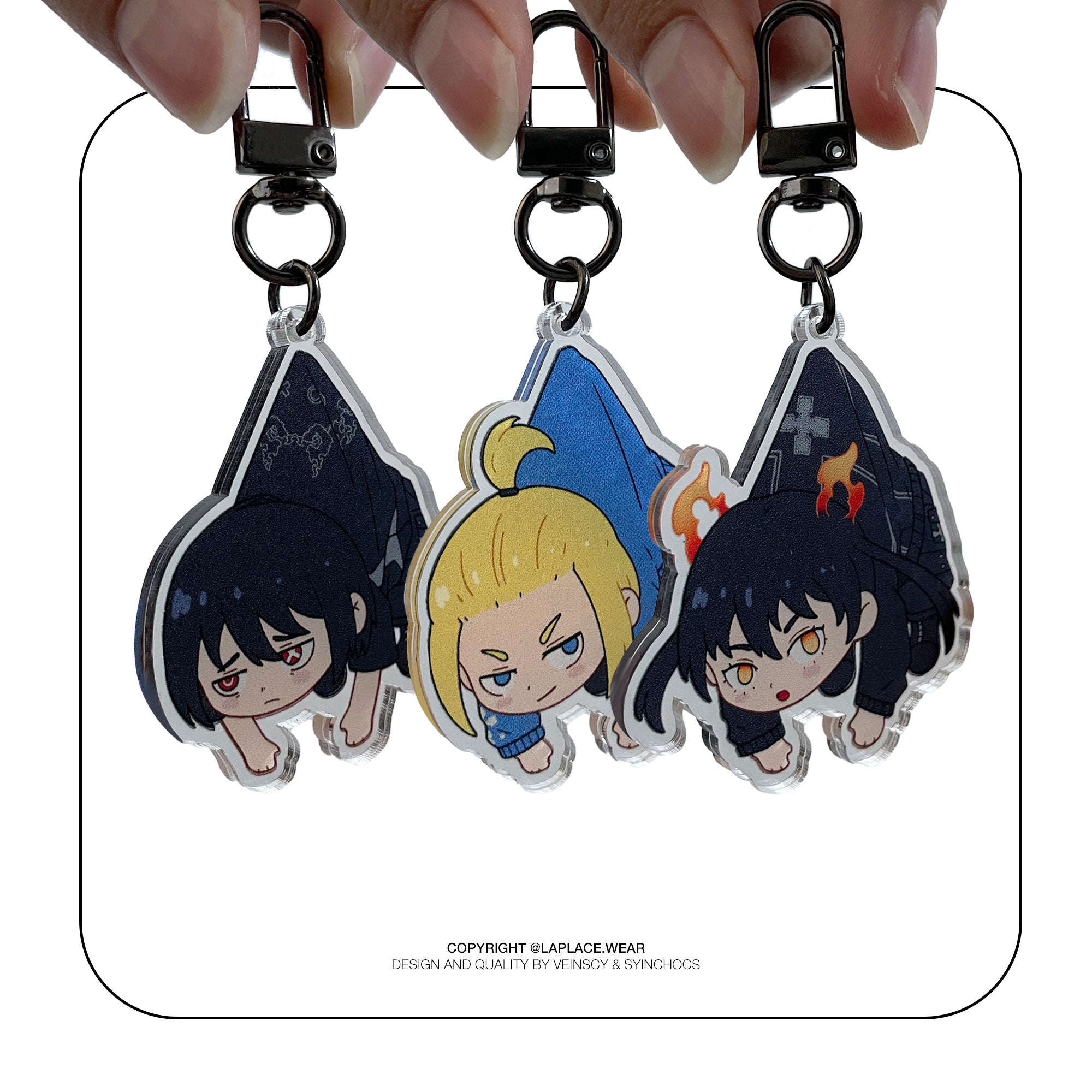 Fire Force Keychain