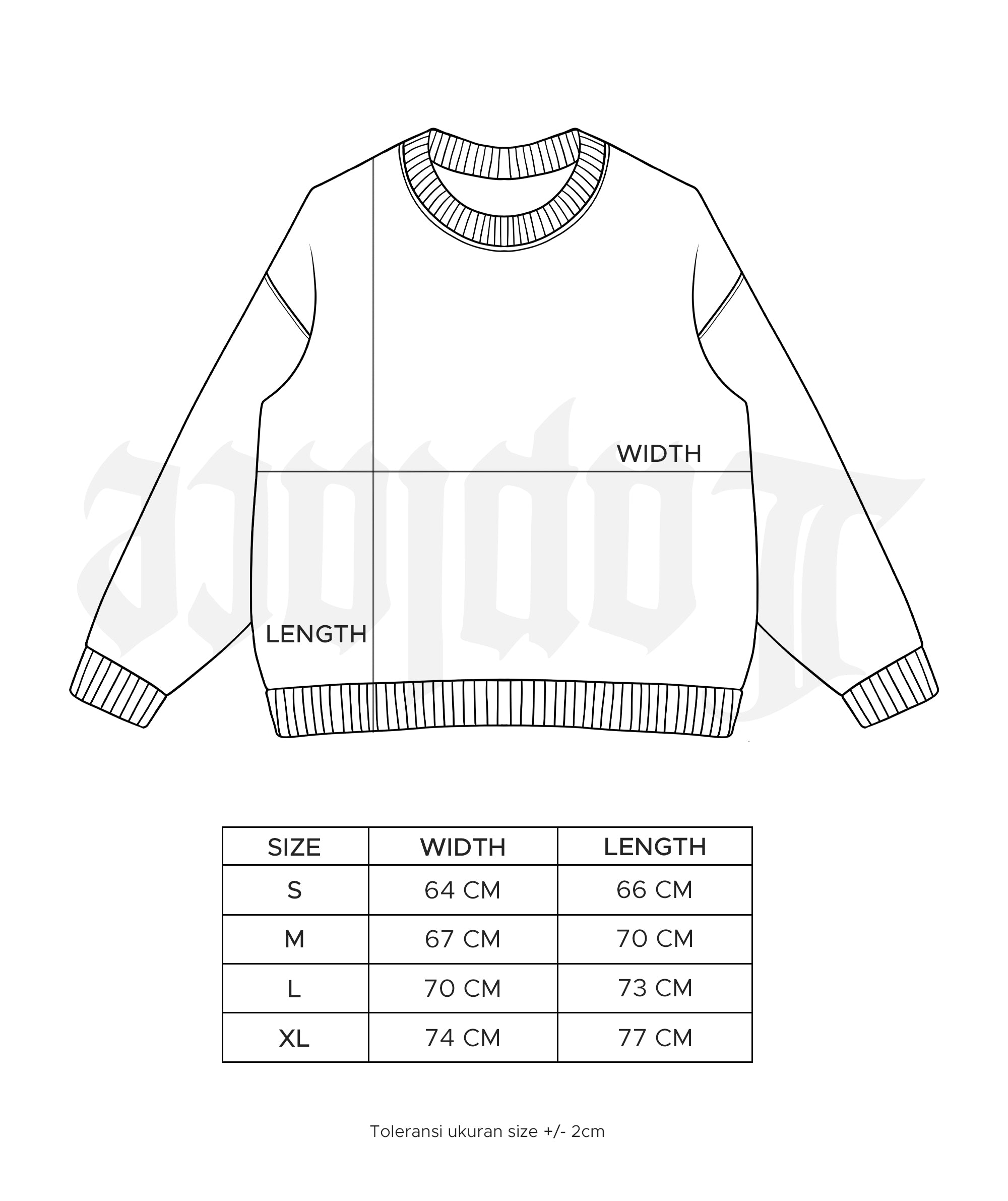 Kaiju - Oversize Sweater